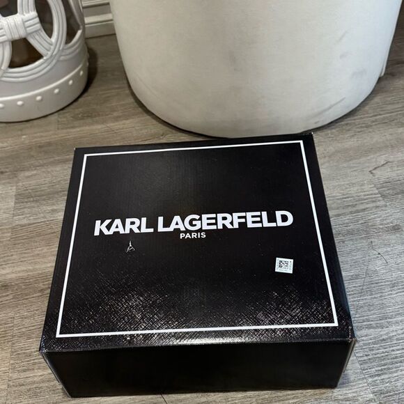 KARL LAGERFELD PARIS Women's Vica Square-Toe Dress Booties - Picture 8 of 9